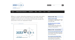 Desktop Screenshot of mrsware.com